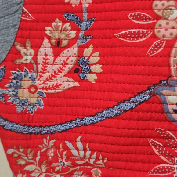 Talbots Mixed Pattern Quilted Jacket. - Picture 8 of 12